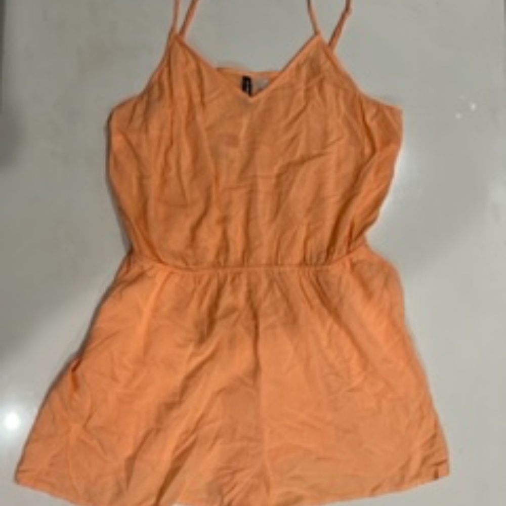 H&M Romper - Size L - Orange